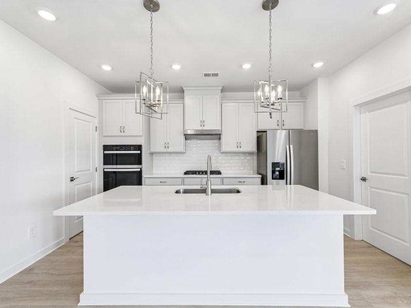 Furnished interior view inside a new home in Benders Cove - Premier Series, Mount Juliet (Image 4).
