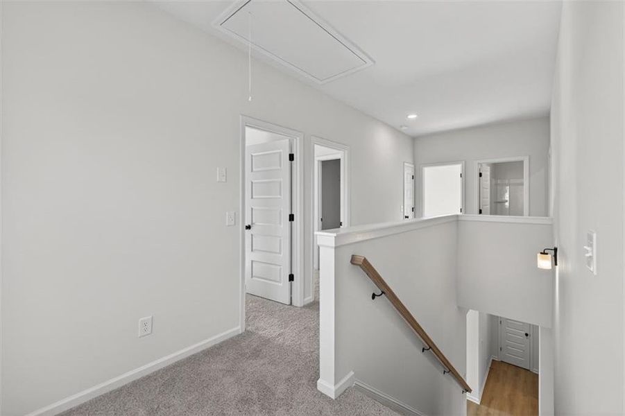 Spacious, unfurnished interior of a new home in Garrett Preserve, Douglasville (Image 23).