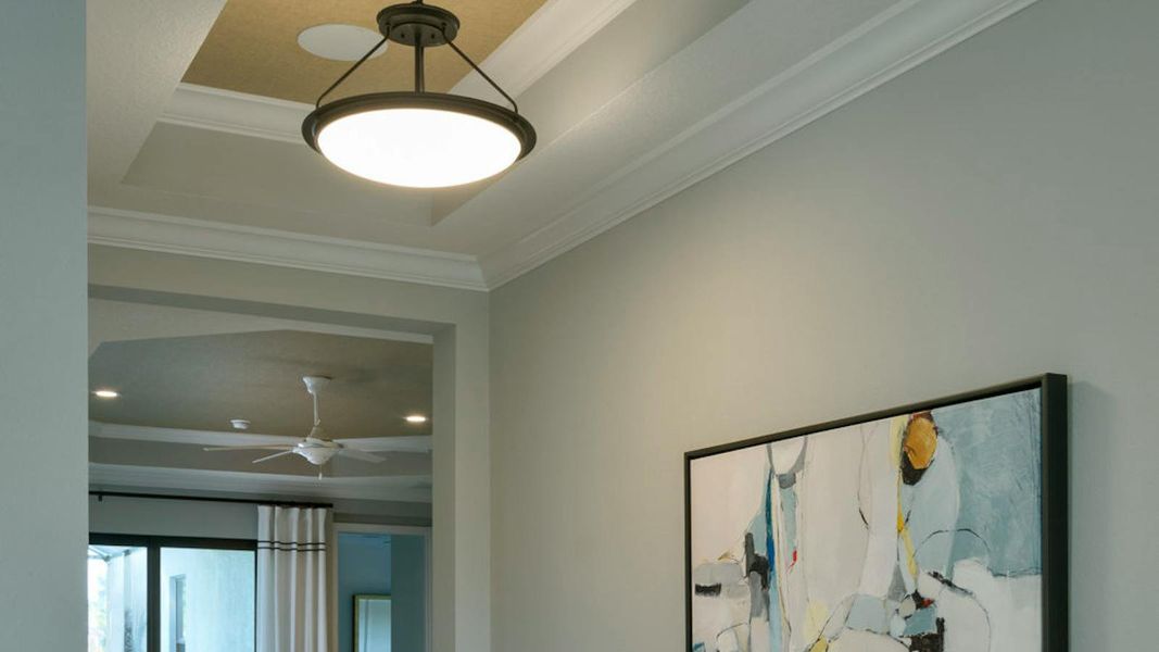 Close-up of interior finishes inside a home in Palm Grove Real Estate and Homes for Sale in Lakewood Ranch, FL - Neal Communities, Lakewood Ranch (Image 23).