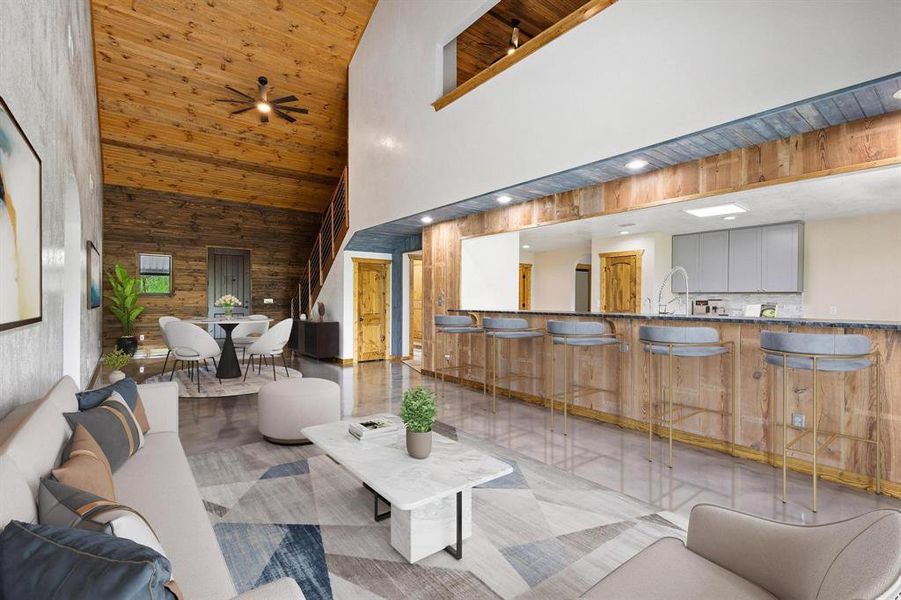 Furnished interior view inside a new home in , Honey Grove (Image 14). Furnished interior view inside a new home in , Honey Grove (Image 14).