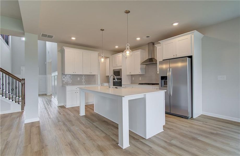 Furnished interior view inside a new home in Westwind Estates, Hampton (Image 6).