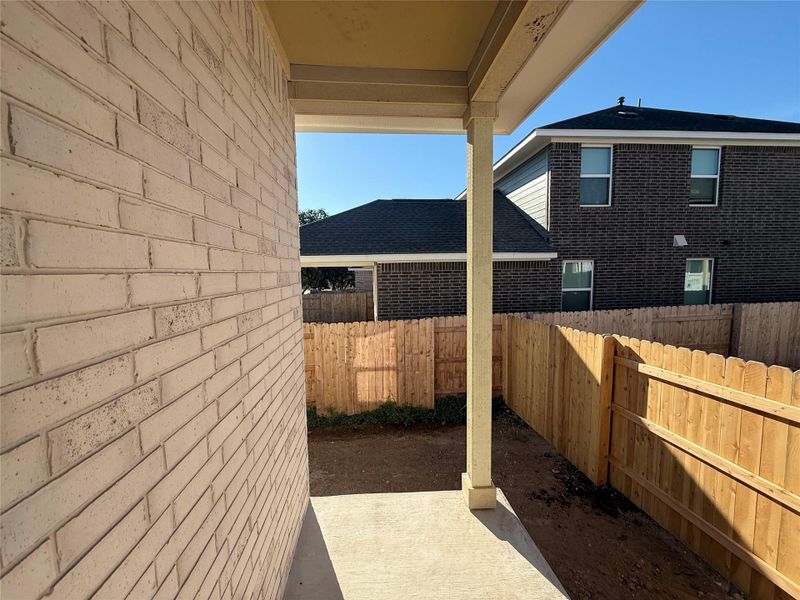 Exterior details and patio area of a home in The Cottages at La Cima, San Marcos (Image 3). Exterior details and patio area of a home in The Cottages at La Cima, San Marcos (Image 3).