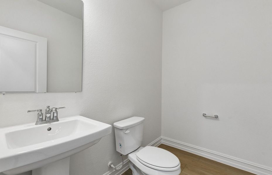 Furnished interior view inside a new home in Kings Way, Denton (Image 9).