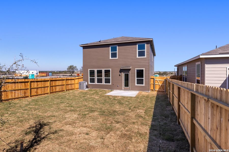 Exterior details and patio area of a home in Punta Verde, Converse (Image 3). Exterior details and patio area of a home in Punta Verde, Converse (Image 3).