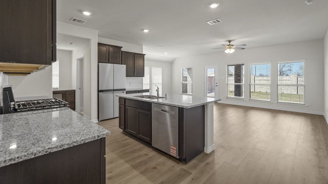 Furnished interior view inside a new home in Elevon, Lavon (Image 8).