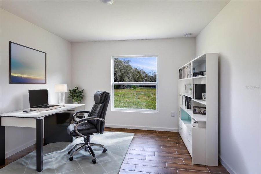 Furnished interior view inside a new home in , Kissimmee (Image 4).