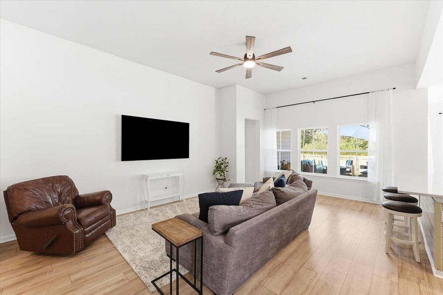 Furnished interior view inside a new home in , Moncks Corner (Image 12). Furnished interior view inside a new home in , Moncks Corner (Image 12).