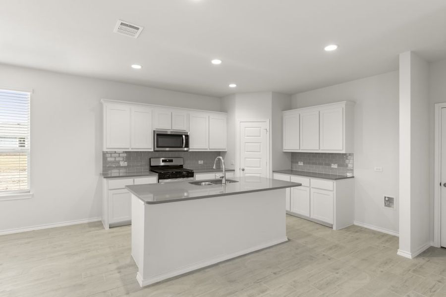 Representative exterior photo of a completed home built from the Maple by Impression Homes in Northspur, Terrell, TX (Image 6).