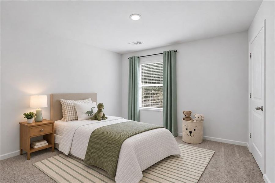 Furnished interior view inside a new home in , Dawsonville (Image 15).