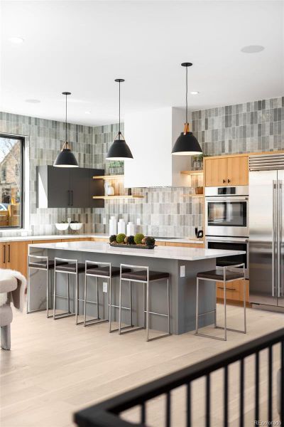 Furnished interior view inside a new home in , Boulder (Image 27).