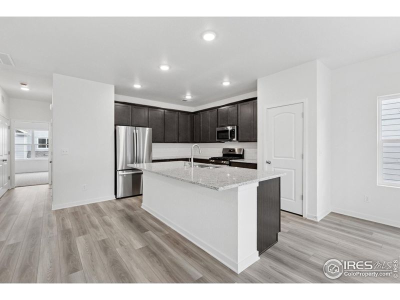 Furnished interior view inside a new home in , Loveland (Image 8).
