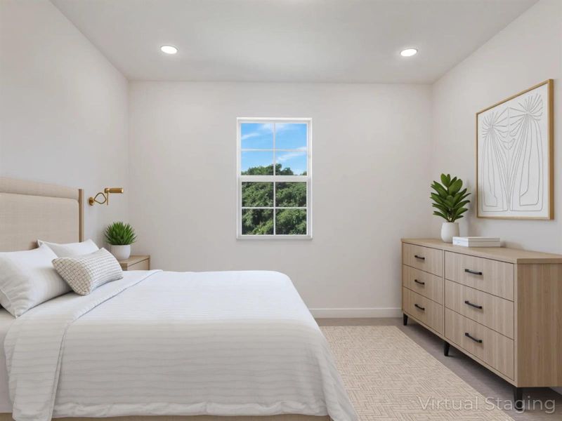 Bedroom 4 Staged