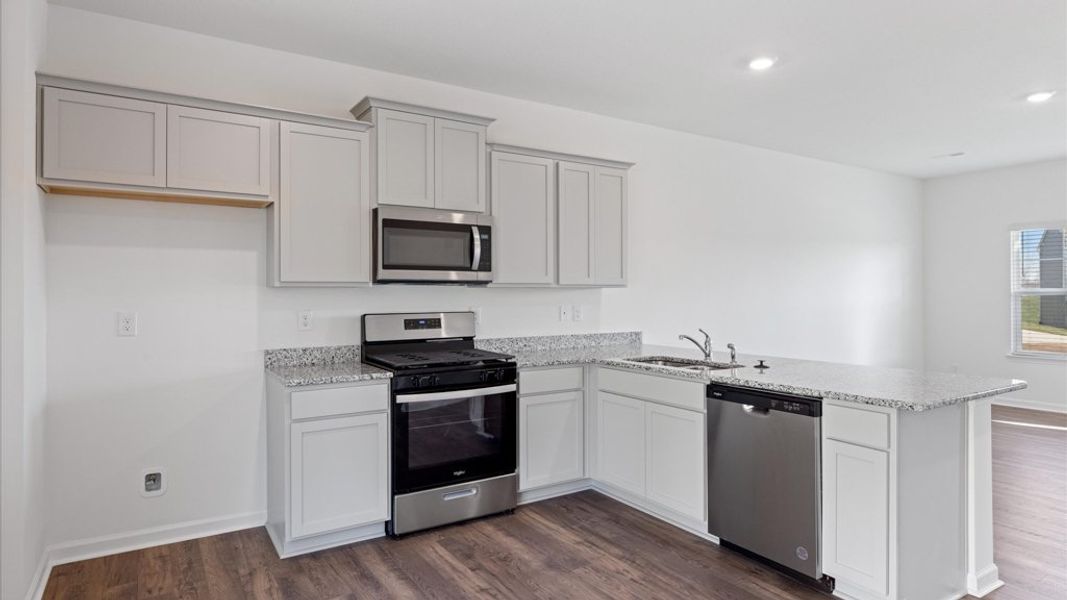 Furnished interior view inside a new home in Mary's Pointe, Clinton (Image 3).