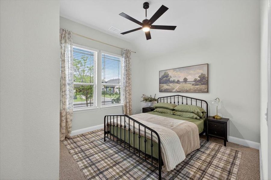 Furnished interior view inside a new home in , Godley (Image 33).