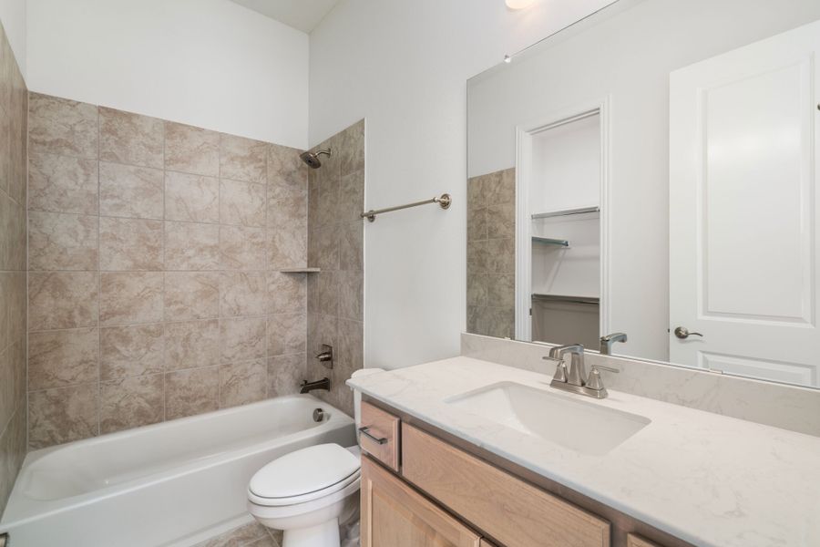 Furnished interior view inside a new home in Lake Breeze, Lavon (Image 6).
