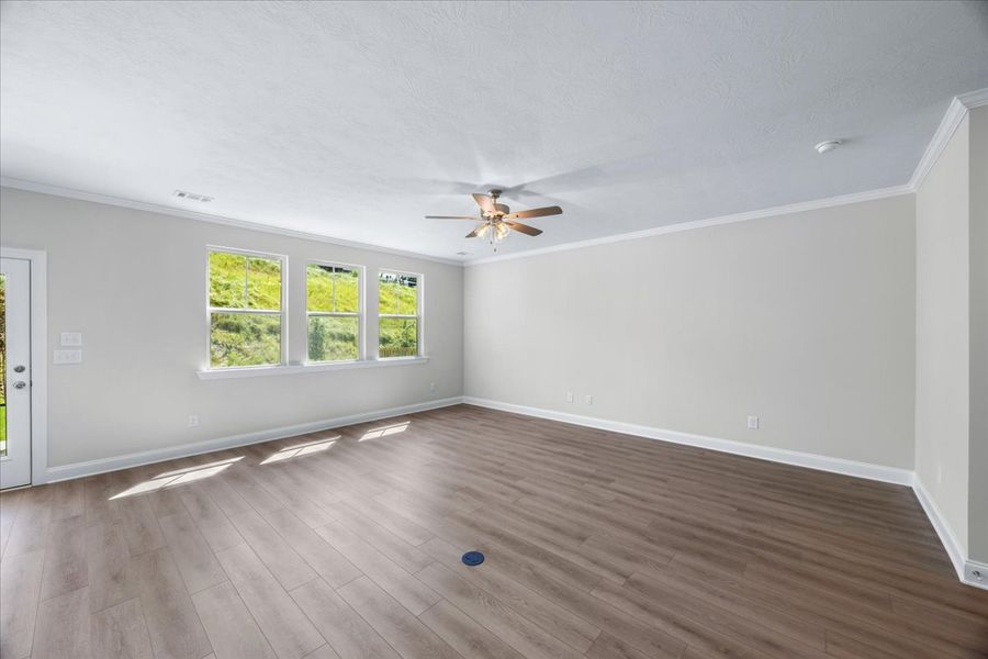 Spacious, unfurnished interior of a new home in Forrest Bluff, North Augusta (Image 18).