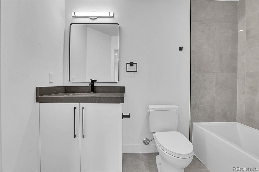 Furnished interior view inside a new home in , Denver (Image 9).