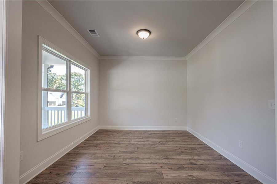 Spacious, unfurnished interior of a new home in Woodland Hills, Loganville (Image 34). Spacious, unfurnished interior of a new home in Woodland Hills, Loganville (Image 34).