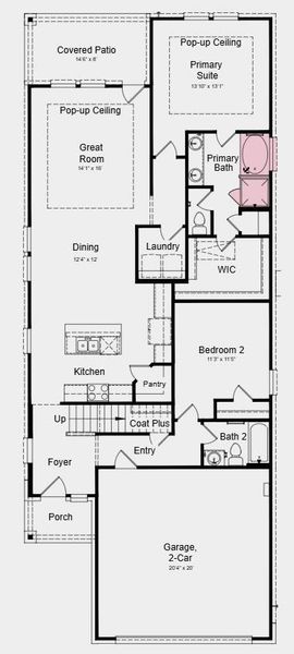 Floor One - Additional Highlights include: Tub and shower at primary bathroom. Floor One - Additional Highlights include: Tub and shower at primary bathroom.