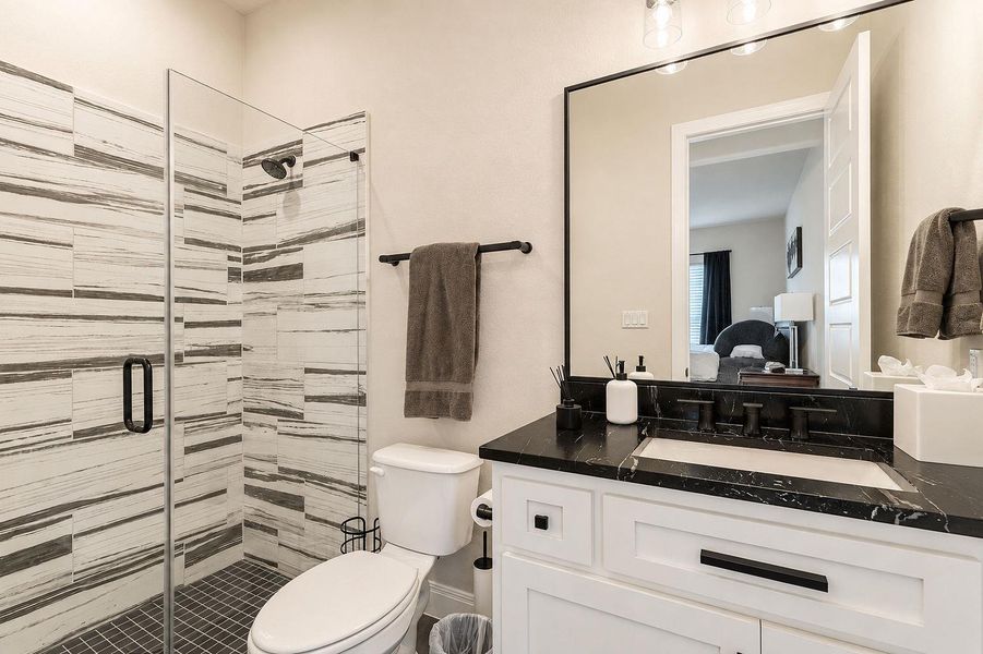 Furnished interior view inside a new home in , Dripping Springs (Image 13).