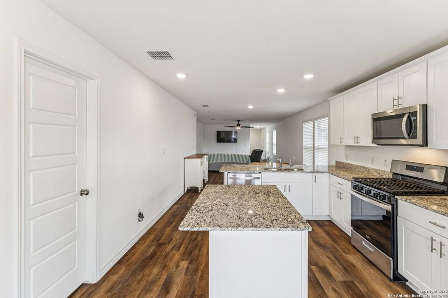 Furnished interior view inside a new home in , San Antonio (Image 6).