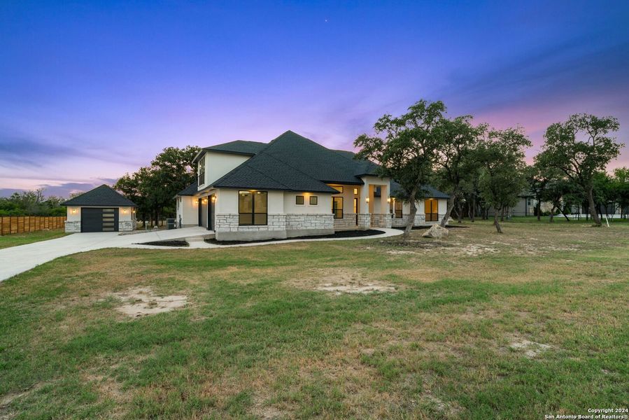 Exterior details and patio area of a home in , Castroville (Image 24).