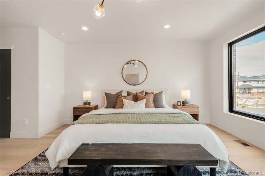 Furnished interior view inside a new home in , Denver (Image 4).