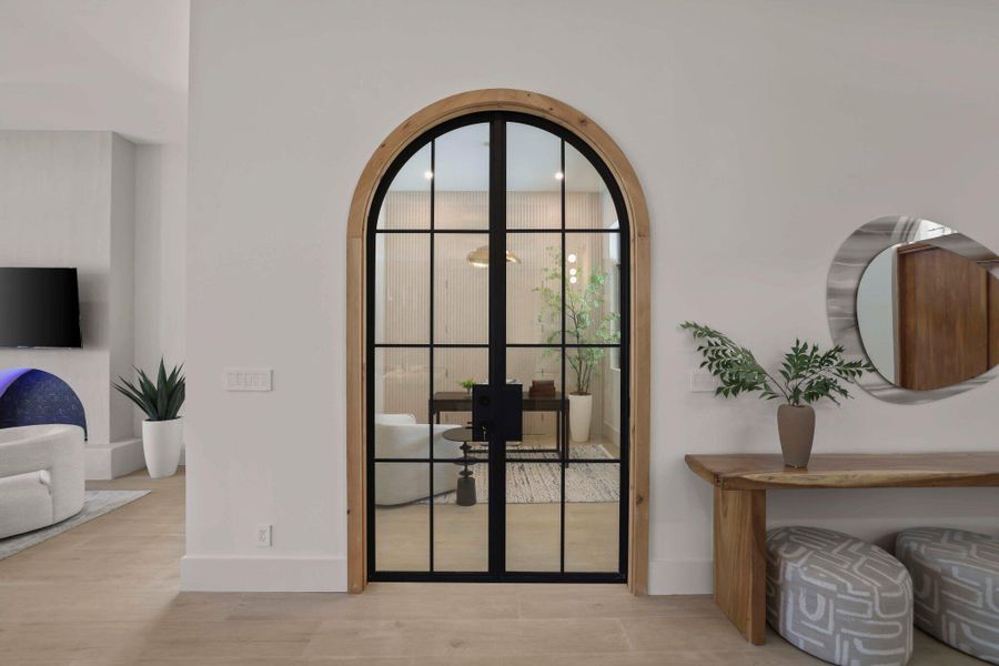 Furnished interior view inside a new home in , Delray Beach (Image 44). Furnished interior view inside a new home in , Delray Beach (Image 44).