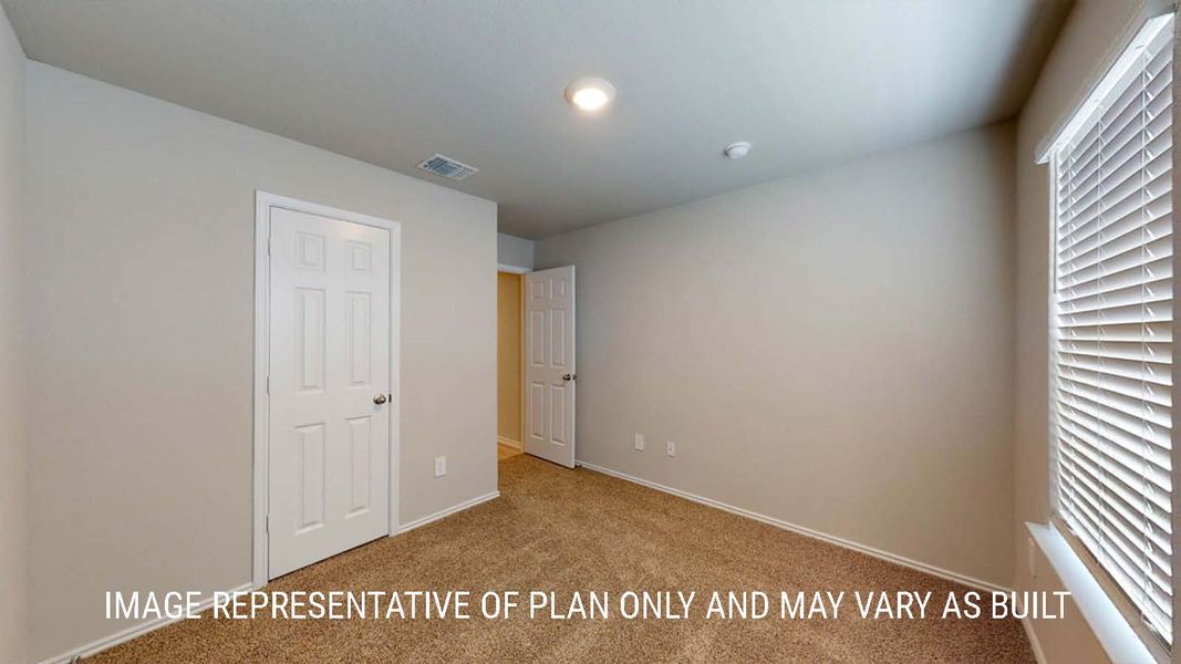 Spacious, unfurnished interior of a new home in Pecan Creek, Temple (Image 16). Spacious, unfurnished interior of a new home in Pecan Creek, Temple (Image 16).