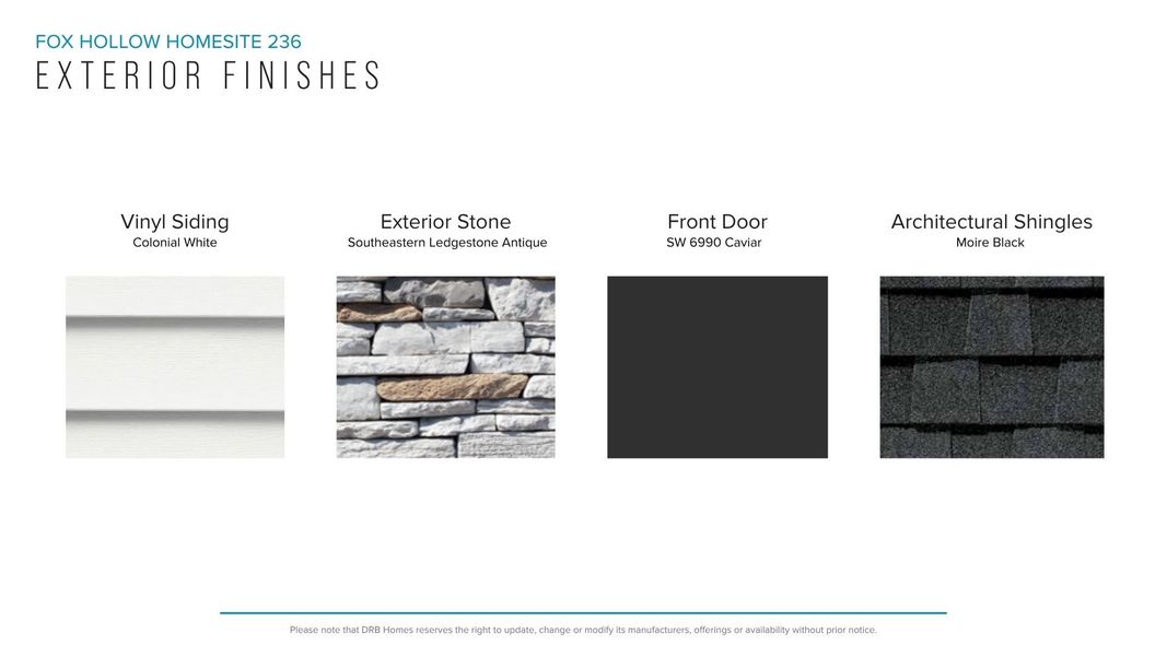 Sample of building materials used in homes in Fox Hollow, Spartanburg (Image 34). Sample of building materials used in homes in Fox Hollow, Spartanburg (Image 34).