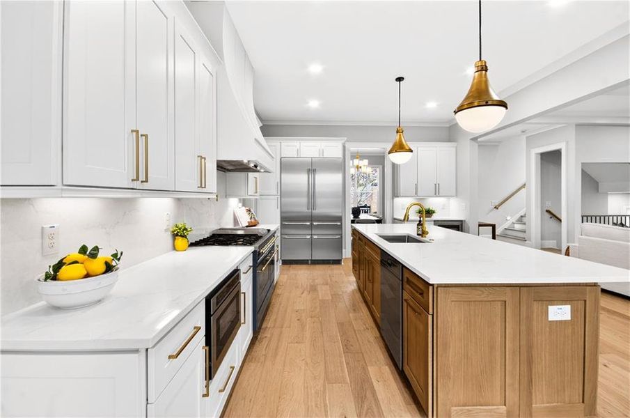 Furnished interior view inside a new home in , Atlanta (Image 18). Furnished interior view inside a new home in , Atlanta (Image 18).