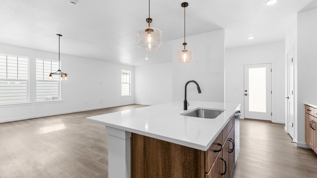 Furnished interior view inside a new home in Timnath Lakes, Timnath (Image 7).