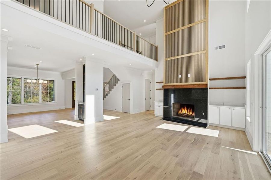 Spacious, unfurnished interior of a new home in , Monroe (Image 35).