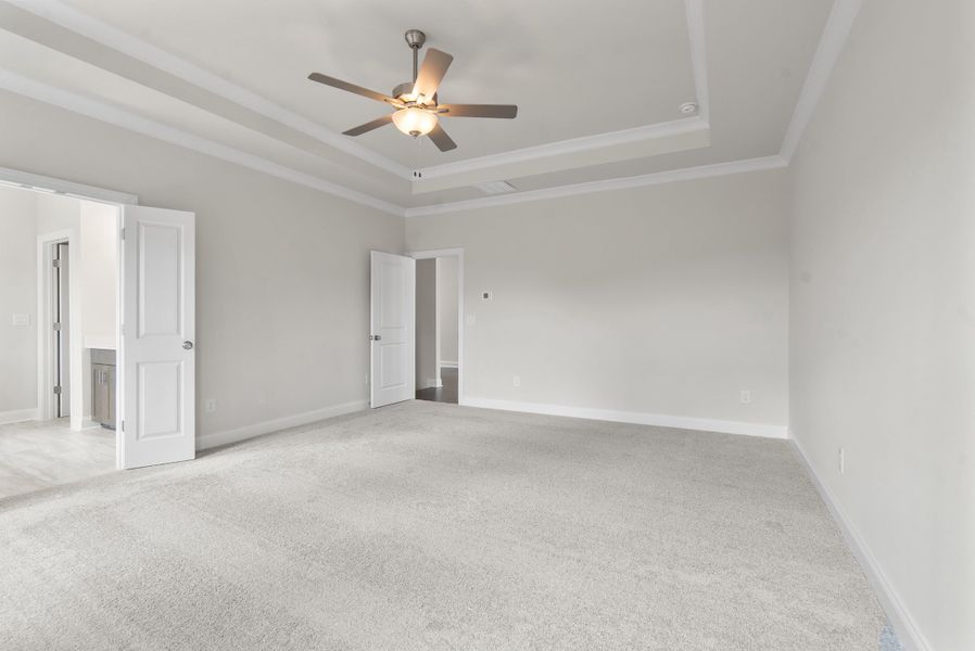 Representative unfurnished interior of a home built from the The Caplin by The Providence Group in Aberdeen, Hoschton (Image 38).