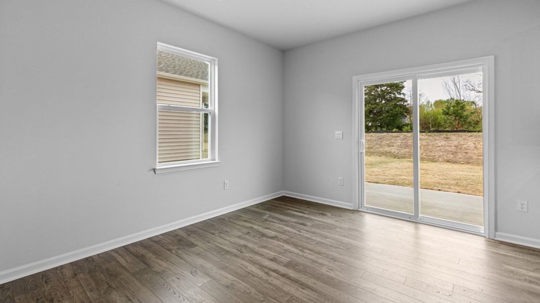 Spacious, unfurnished interior of a new home in The Reserve at Stoney Creek, Whitsett (Image 15).