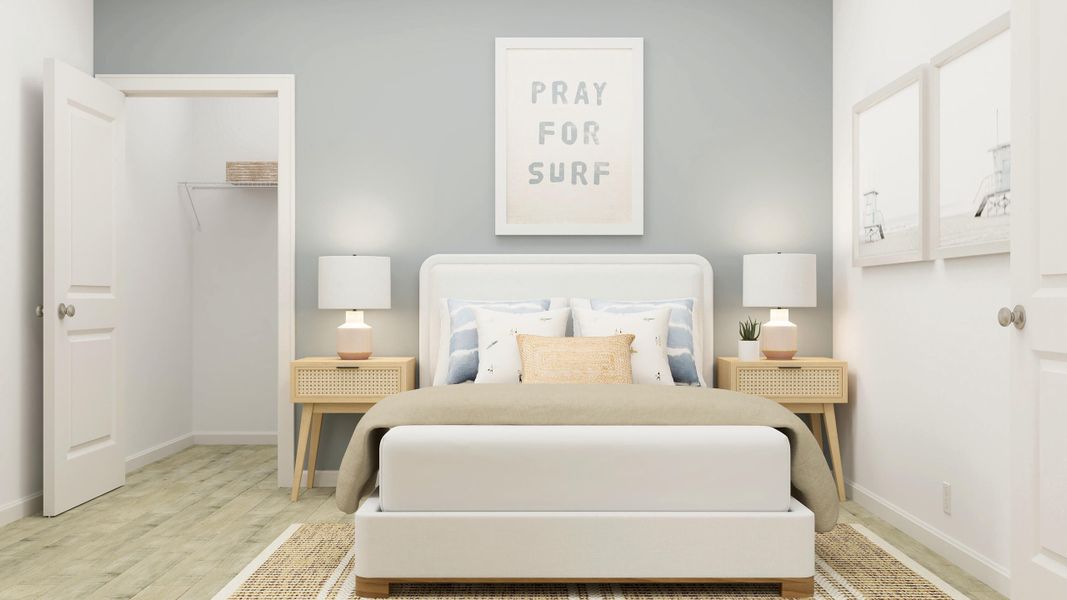 Furnished interior view inside a new home in Horizons at Carnes Crossroads | 55+: Legends Collection, Summerville (Image 16).