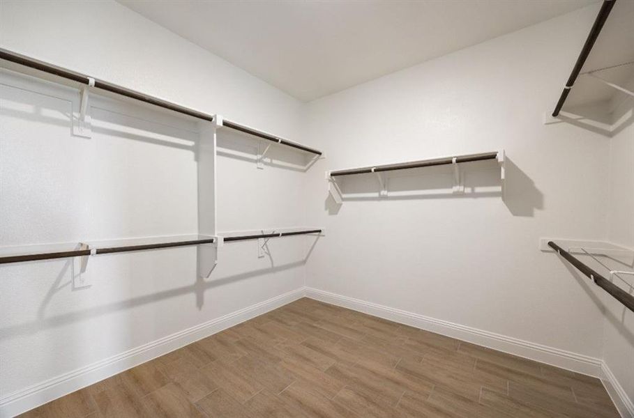 Primary BR walk-in closet