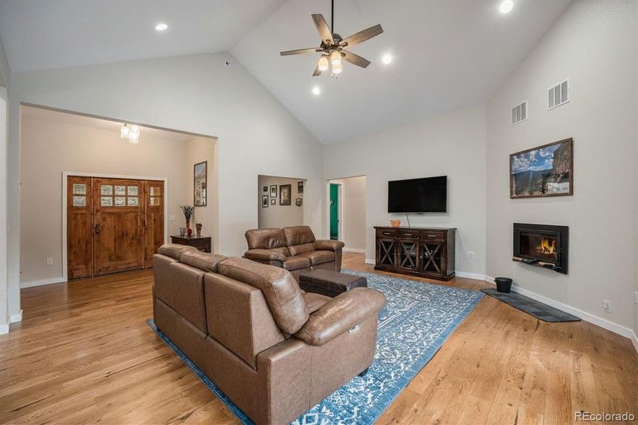 Furnished interior view inside a new home in , Evergreen (Image 7).