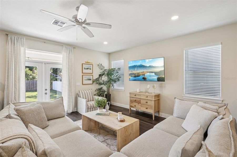 Furnished interior view inside a new home in , Tampa (Image 6).