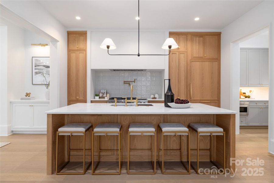 Furnished interior view inside a new home in , Charlotte (Image 6).