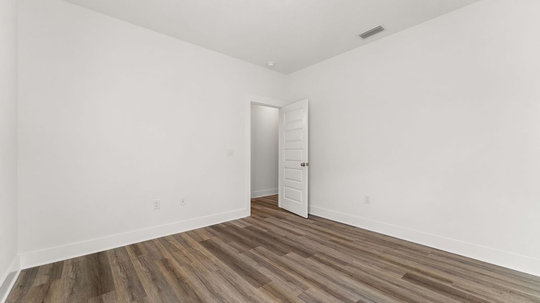 Representative unfurnished interior of a home built from the Kennedy by D.R. Horton in Holley Grove at Peach Creek, Santa Rosa Beach (Image 24). Representative unfurnished interior of a home built from the Kennedy by D.R. Horton in Holley Grove at Peach Creek, Santa Rosa Beach (Image 24).