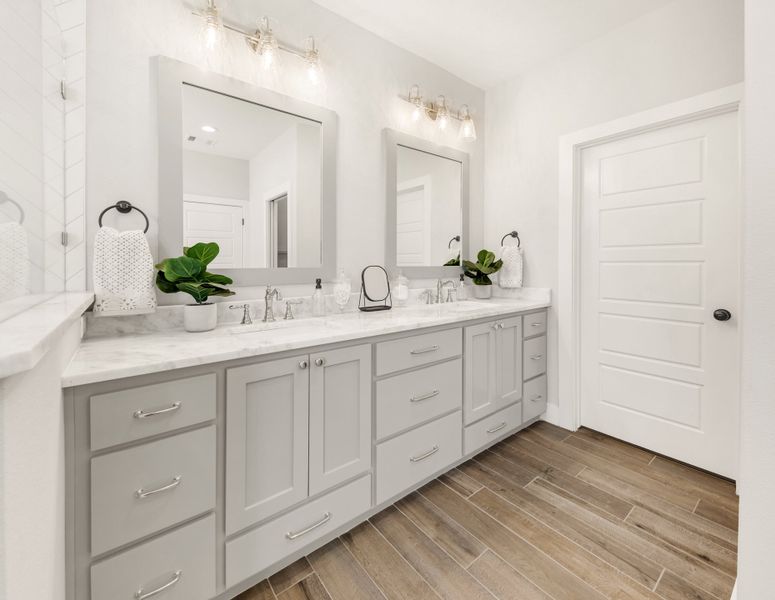Representative furnished interior of a home built from the The Maggie by Reece Homes in Harvest Meadows, Bryan (Image 56).