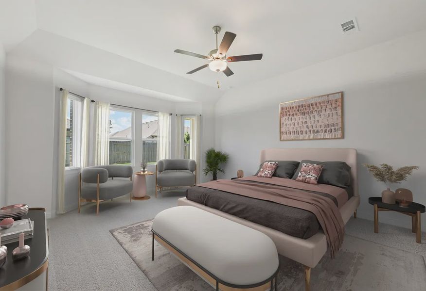 Homesite 5208 Primary Bed - Staged - 10 of 19
