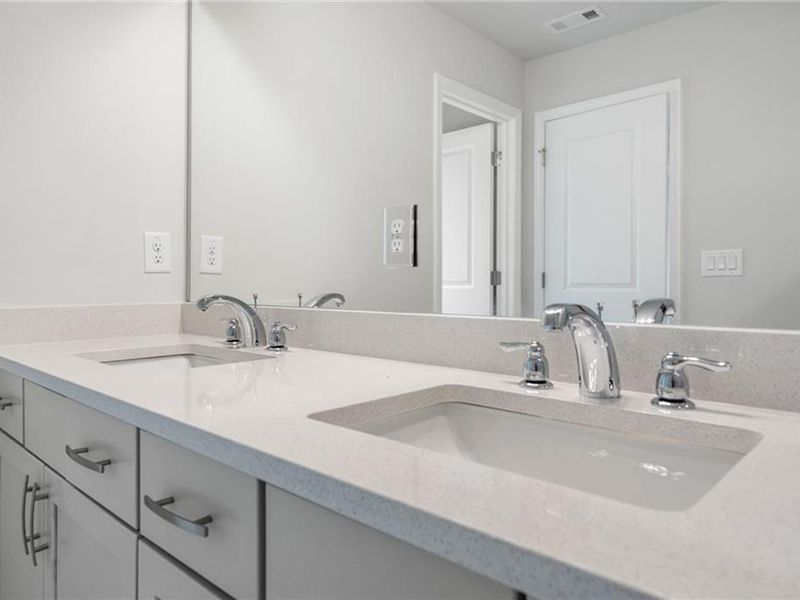 Furnished interior view inside a new home in The Village at Shallowford, Kennesaw (Image 25). Furnished interior view inside a new home in The Village at Shallowford, Kennesaw (Image 25).