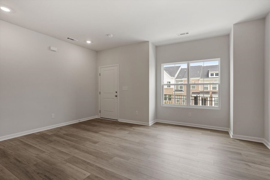 Spacious, unfurnished interior of a new home in Renaissance at White Oak, Garner (Image 16).