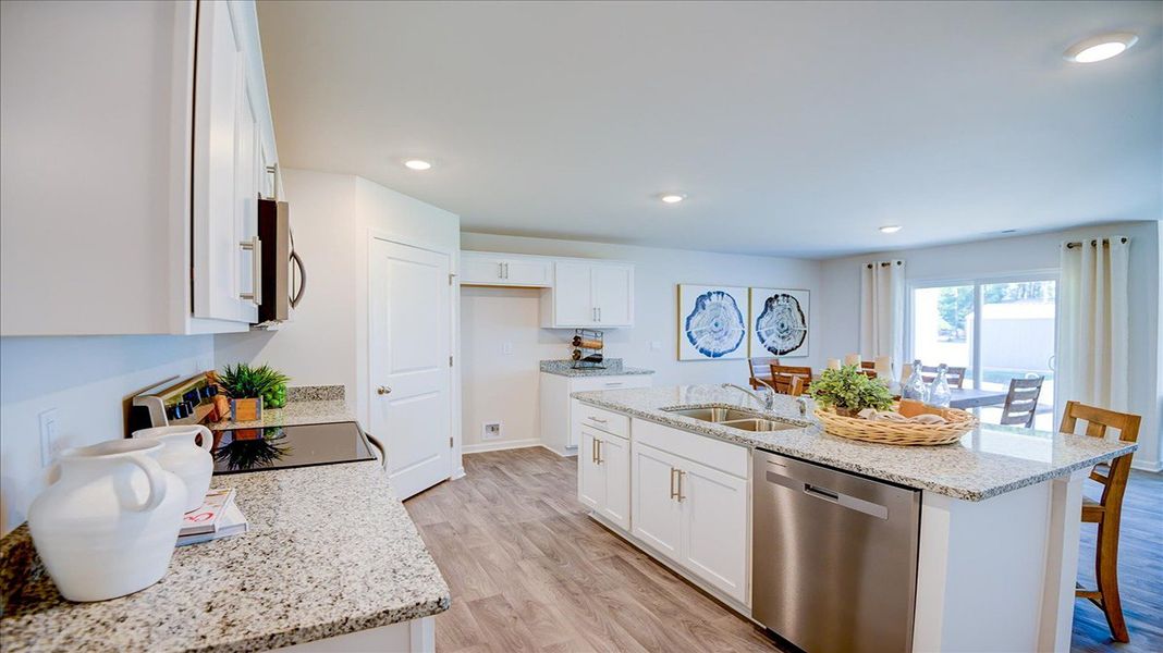 Furnished interior view inside a new home in Bynum Farms, Farmville (Image 14).