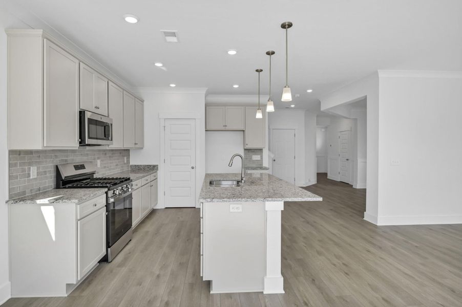 Furnished interior view inside a new home in Ashton Lakes, Lexington (Image 13).