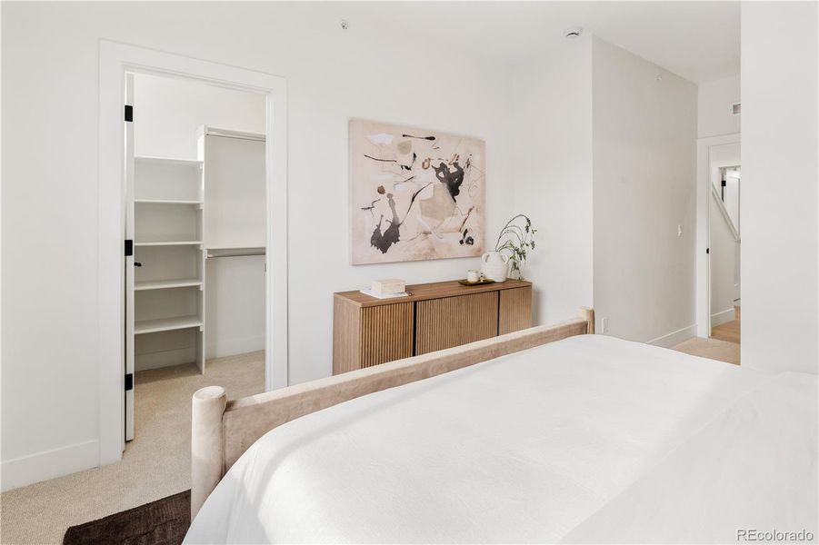 Furnished interior view inside a new home in , Denver (Image 12).