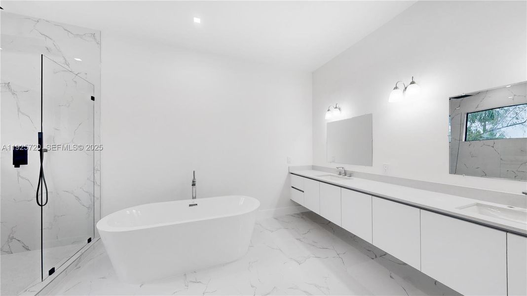 Furnished interior view inside a new home in , Davie (Image 7).