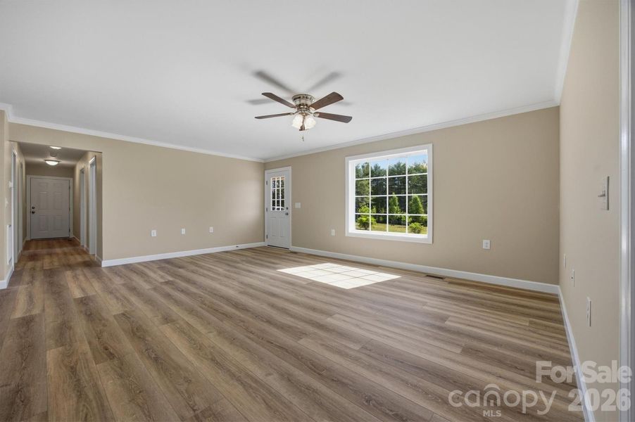 Spacious, unfurnished interior of a new home in , Morganton (Image 14).